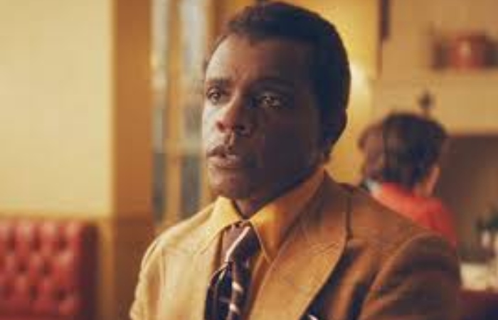 Chris Chalk as James Baldwin